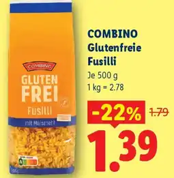 Lidl COMBINO Glutenfreie Fusilli Angebot