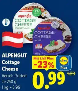Lidl Alpengut Cottage Cheese Angebot