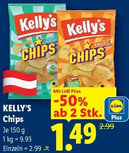 Lidl KELLY'S Chips Angebot