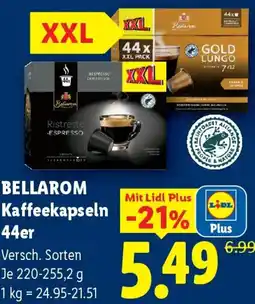 Lidl BELLAROM Kaffeekapseln Angebot