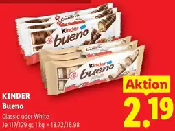 Lidl KINDER Bueno Angebot