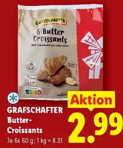 Lidl GRAFSCHAFTER Butter- Croissants Angebot
