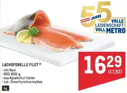 Metro Lachsforelle filet Angebot