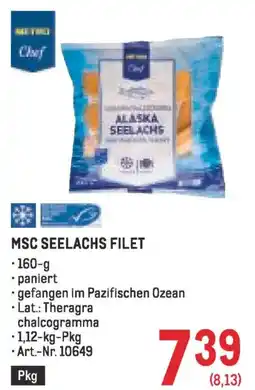 Metro Msc seelachs filet Angebot