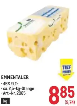 Metro Emmentaler Angebot