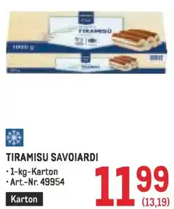 Metro Tiramisu savoiardi Angebot