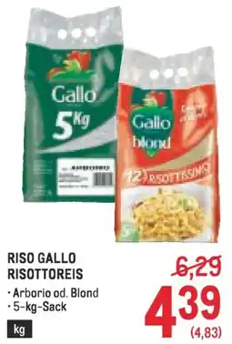 Metro Riso gallo risottoreis Angebot