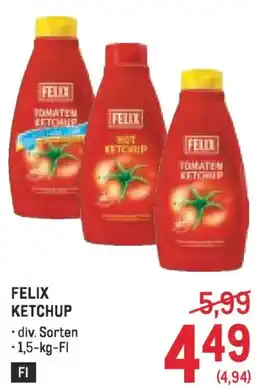 Metro Felix ketchup Angebot