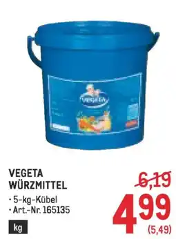 Metro Vegeta würzmittel Angebot