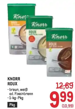 Metro Knorr roux Angebot