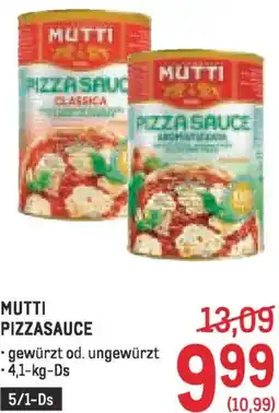 Metro Mutti pizzasauce Angebot