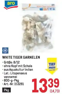 Metro White tiger garnelen Angebot