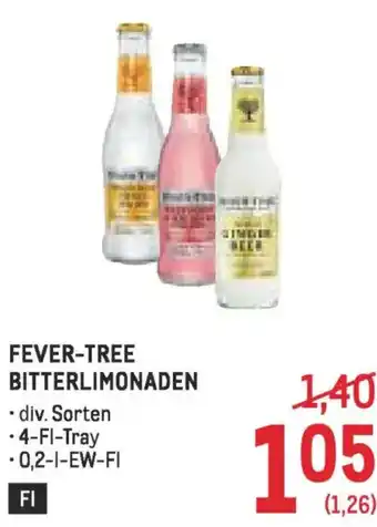 Metro Fever-tree bitterlimonaden Angebot