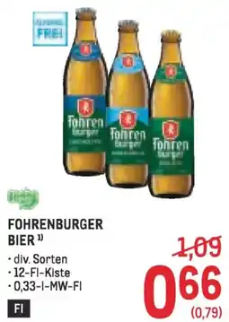 Metro Fohrenburger bier Angebot