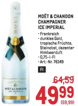 Metro Moët & chandon champagner ice imperial Angebot
