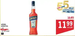 Metro Aperol aperitivo Angebot