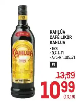 Metro Kahlúa café likör kahlua Angebot