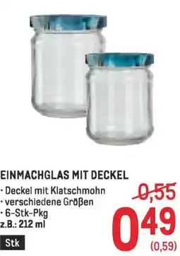 Metro Einmachglas mit deckel Angebot
