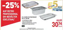 Metro Z.b.: behälter perforiert gn Angebot