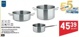 Metro Kochtopfserie edelstahl Angebot