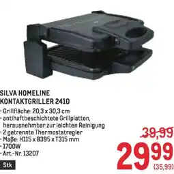 Metro Silva homeline kontaktgriller 2410 Angebot