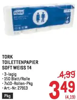 Metro Tork toilettenpapier soft weiss t4 Angebot