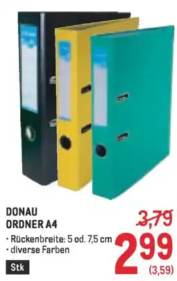 Metro Donau ordner A4 Angebot