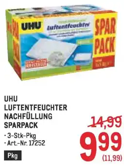 Metro Uhu luftentfeuchter nachfüllung sparpack Angebot