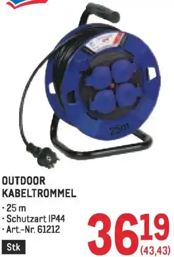 Metro Outdoor kabeltrommel Angebot