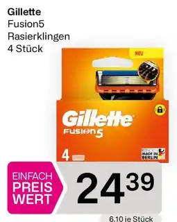 Bipa Gillette Fusion5 Rasierklingen Angebot