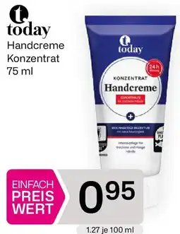 Bipa Today Handcreme Konzentrat Angebot