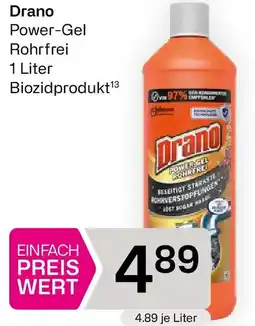 Bipa Drano Power-Gel Rohrfrei Angebot