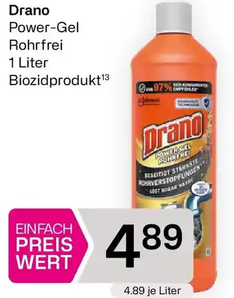 Bipa Drano Power-Gel Rohrfrei Angebot