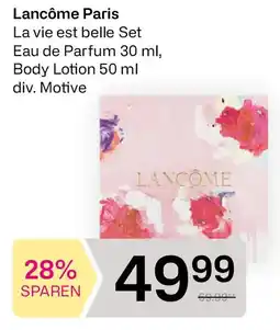 Bipa Lancôme Paris La vie est belle Set Eau de Parfum, Body Lotion Angebot
