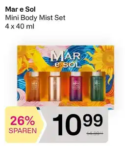 Bipa Mar e Sol Mini Body Mist Set Angebot