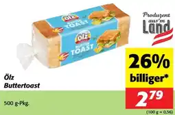 Nah&Frisch Ölz Buttertoast Angebot