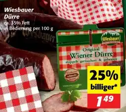 Nah&Frisch Wiesbauer Dürre Angebot