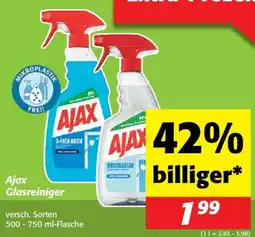 Nah&Frisch Ajax Glasreiniger Angebot