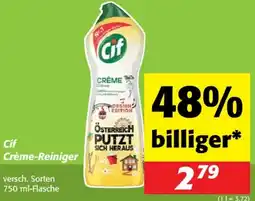Nah&Frisch Cif Crème-Reiniger Angebot