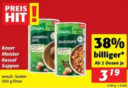 Nah&Frisch Knorr Meister Kessel Suppen Angebot