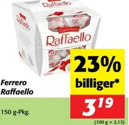Nah&Frisch Ferrero Raffaello Angebot