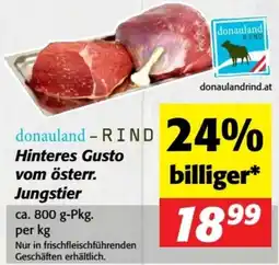 Nah&Frisch donauland RIND Hinteres Gusto vom österr. Jungstier Angebot