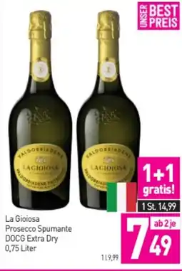Sutterlüty La Gioiosa Prosecco Spumante DOCG Extra Dry Angebot
