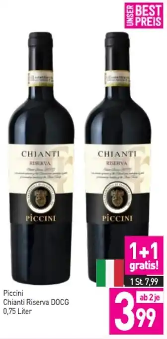 Sutterlüty Piccini Chianti Riserva DOCG Angebot