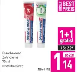 Sutterlüty Blend-a-med Zahncreme Angebot