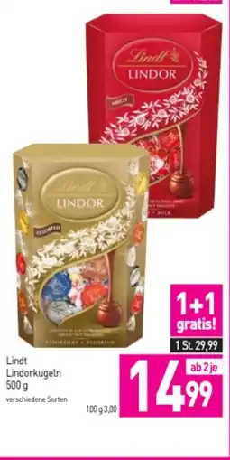 Sutterlüty Lindt Lindorkugeln Angebot