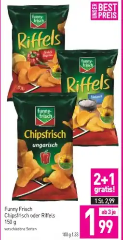 Sutterlüty Funny Frisch Chipsfrisch oder Riffels Angebot