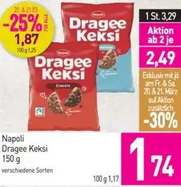 Sutterlüty Napoli Dragee Keksi Angebot