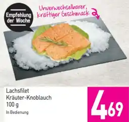 Sutterlüty Lachsfilet Kräuter-Knoblauch Angebot