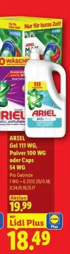 Lidl Ariel Angebot